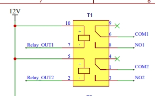 基于STM32F103的串口继电器模块硬件项目图4