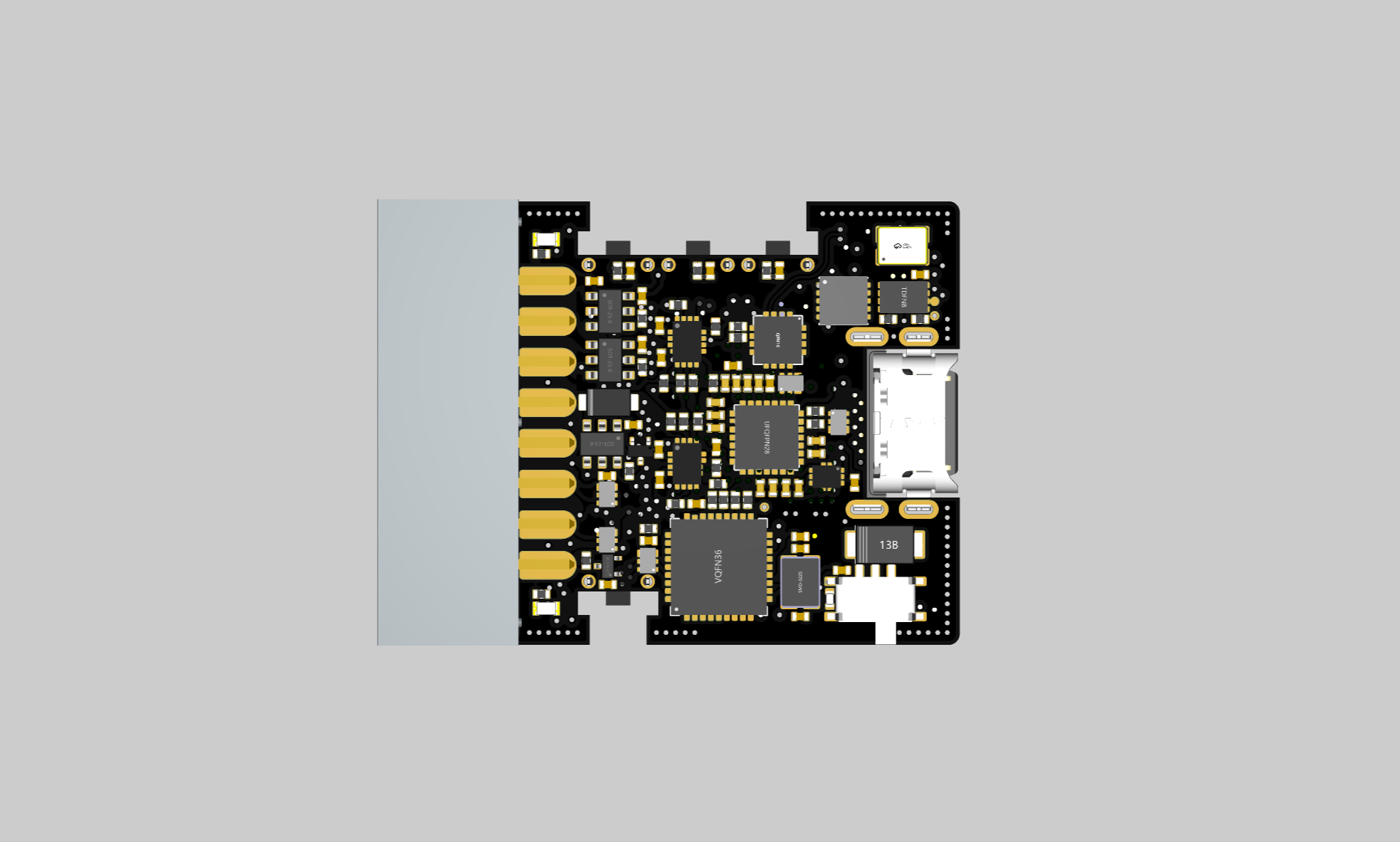 支持JTAG+I2C的Cube系列调试器硬件项目图5