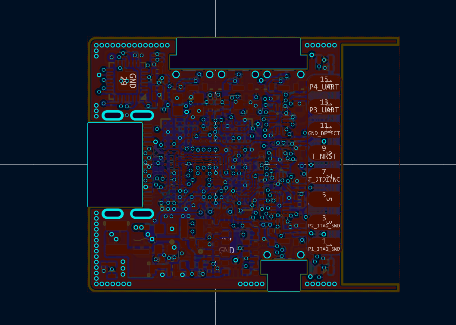 支持JTAG+I2C的Cube系列调试器硬件项目图6