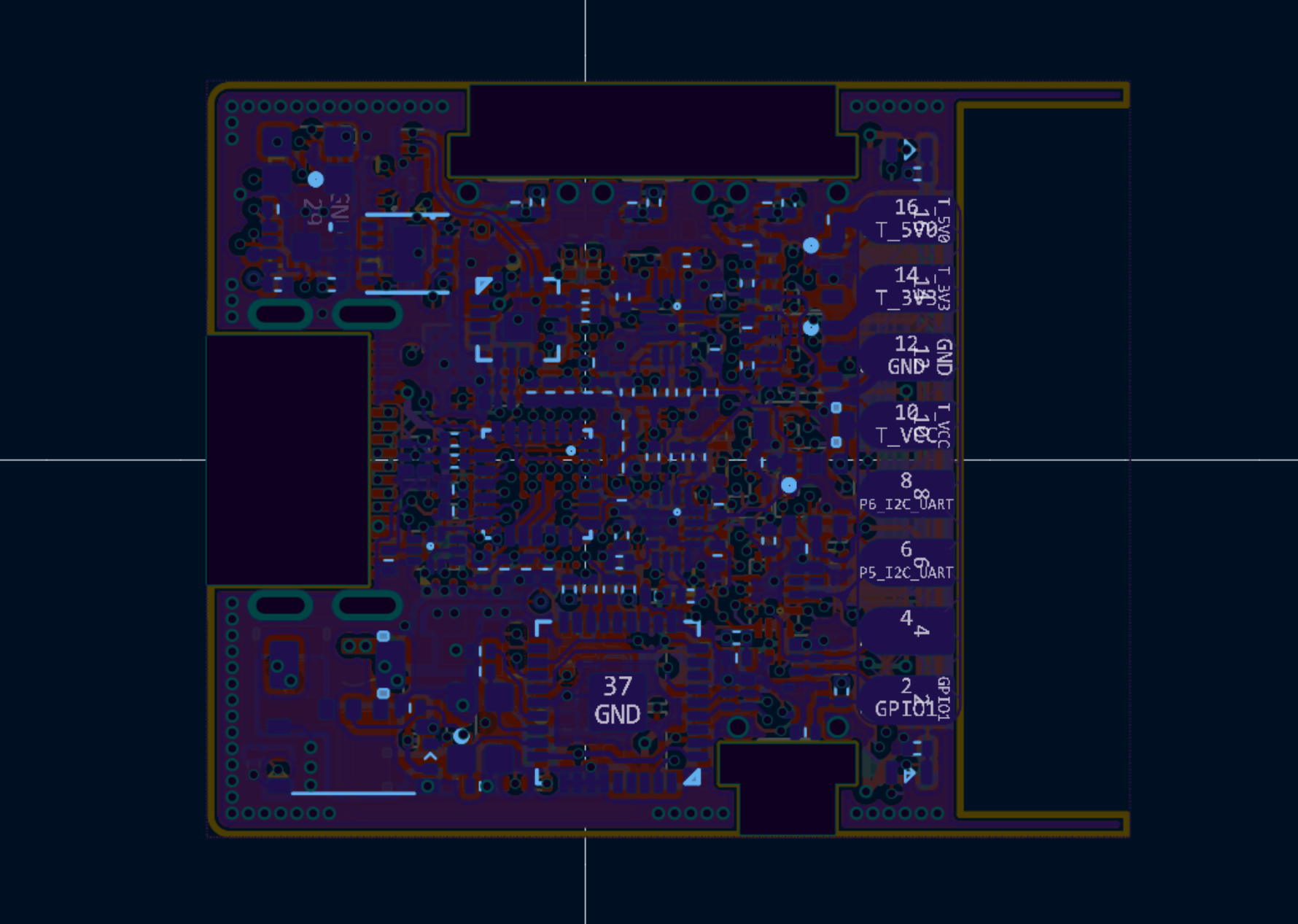 支持JTAG+I2C的Cube系列调试器硬件项目图7