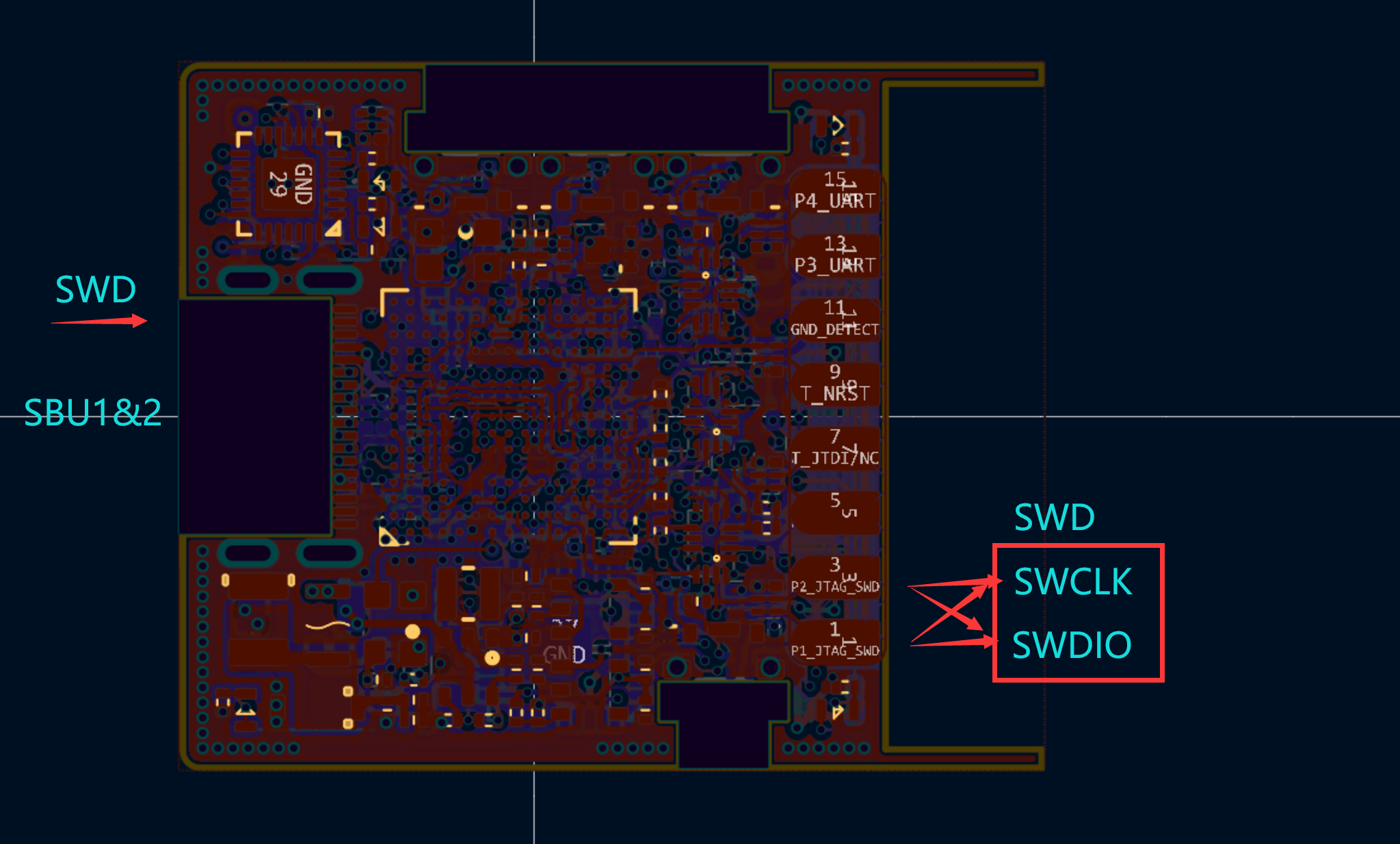 支持JTAG+I2C的Cube系列调试器硬件项目图26