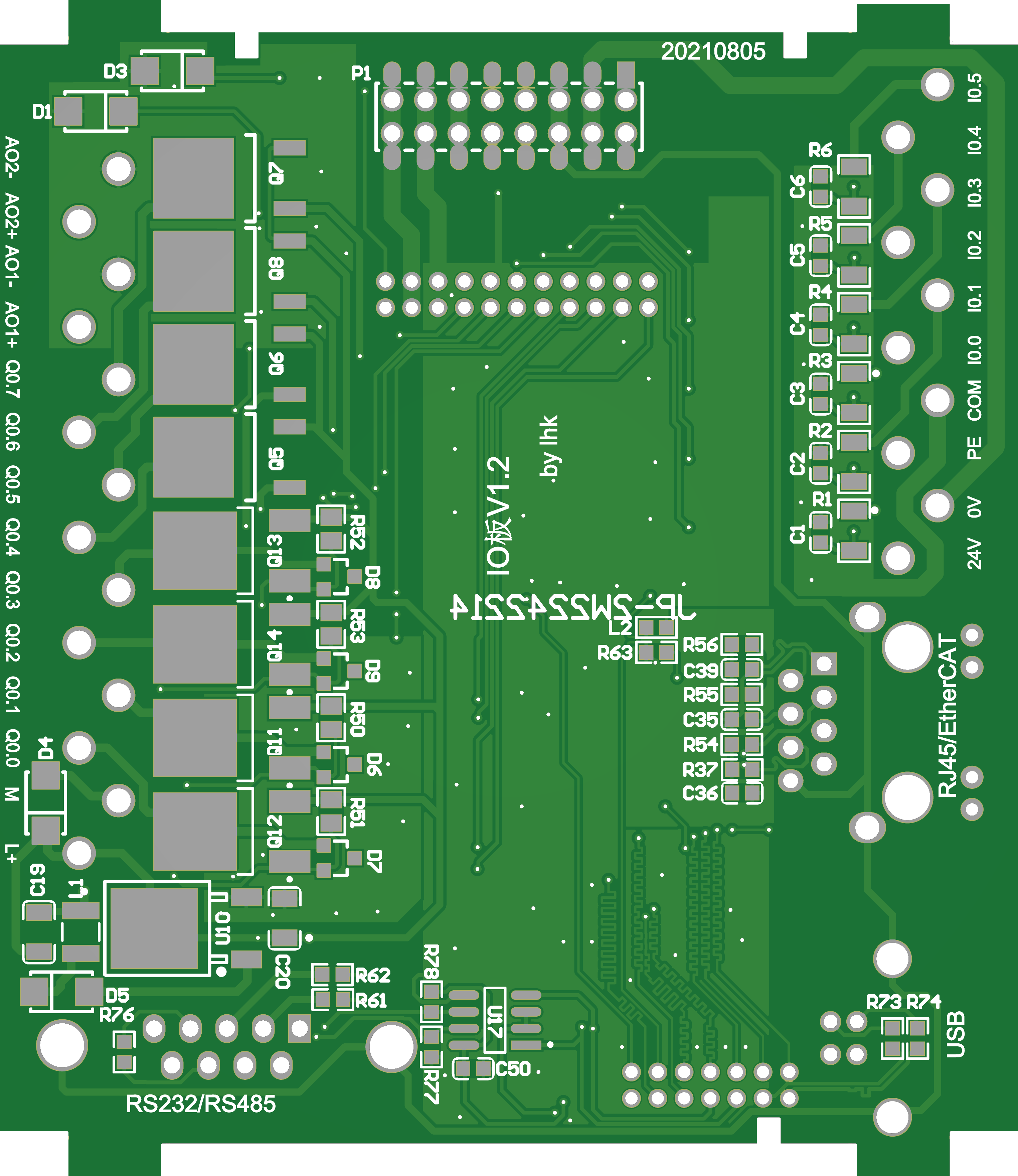 PLC 接口板PCB设计原理图2