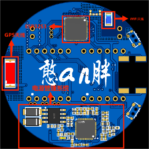 可编程的复古GPS高精度手表硬件项目图1