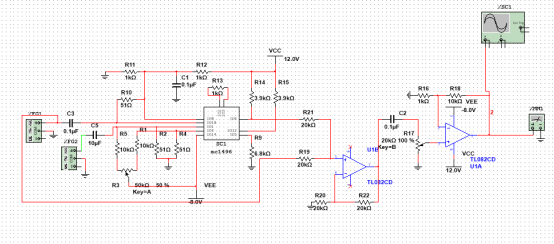振幅调制器的设计（含仿真）硬件项目图9