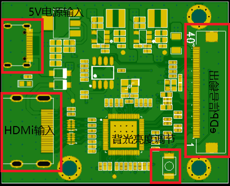 CS5801-HDMI转EDP转换硬件项目图1