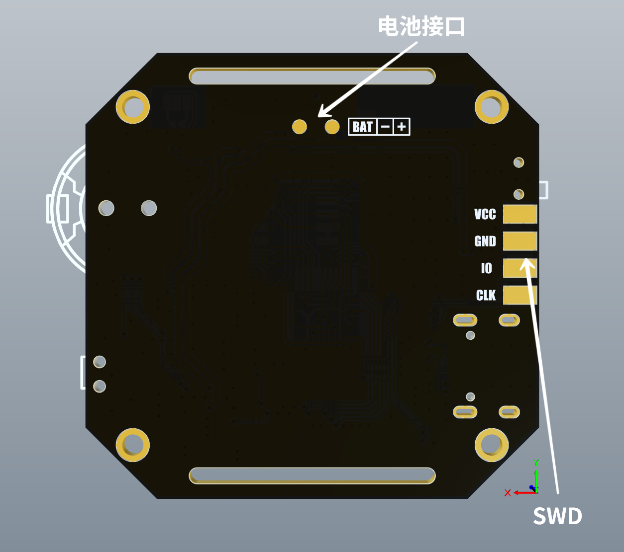 STM32可编程手表（透明OLED版）硬件项目图2