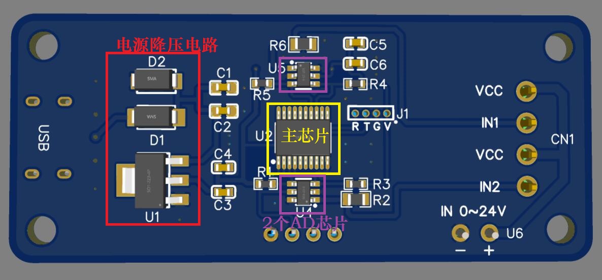 4-20mA信号测试模块硬件项目图2